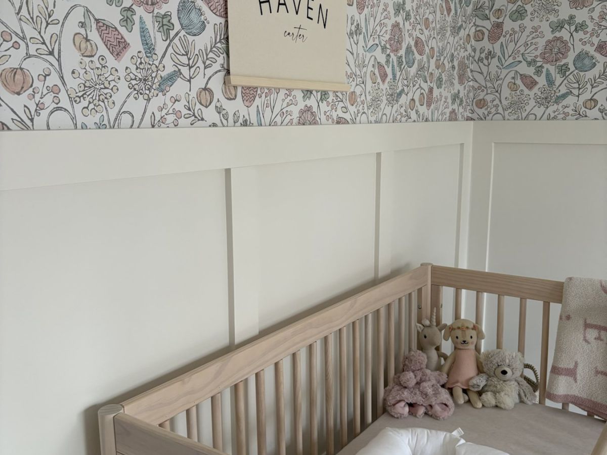 Finished nursery remodel photo 7