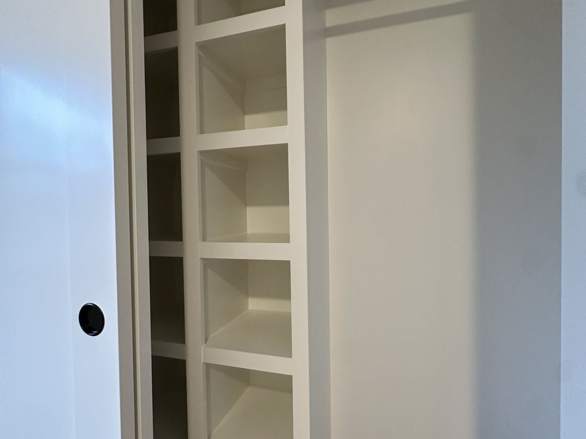 Turner home remodel - bed one closet